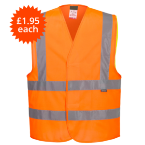 Bundle of 100 Hi Viz Plain