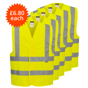 Bundle of 10 Hi Viz <br>(1 x Custom Logo)